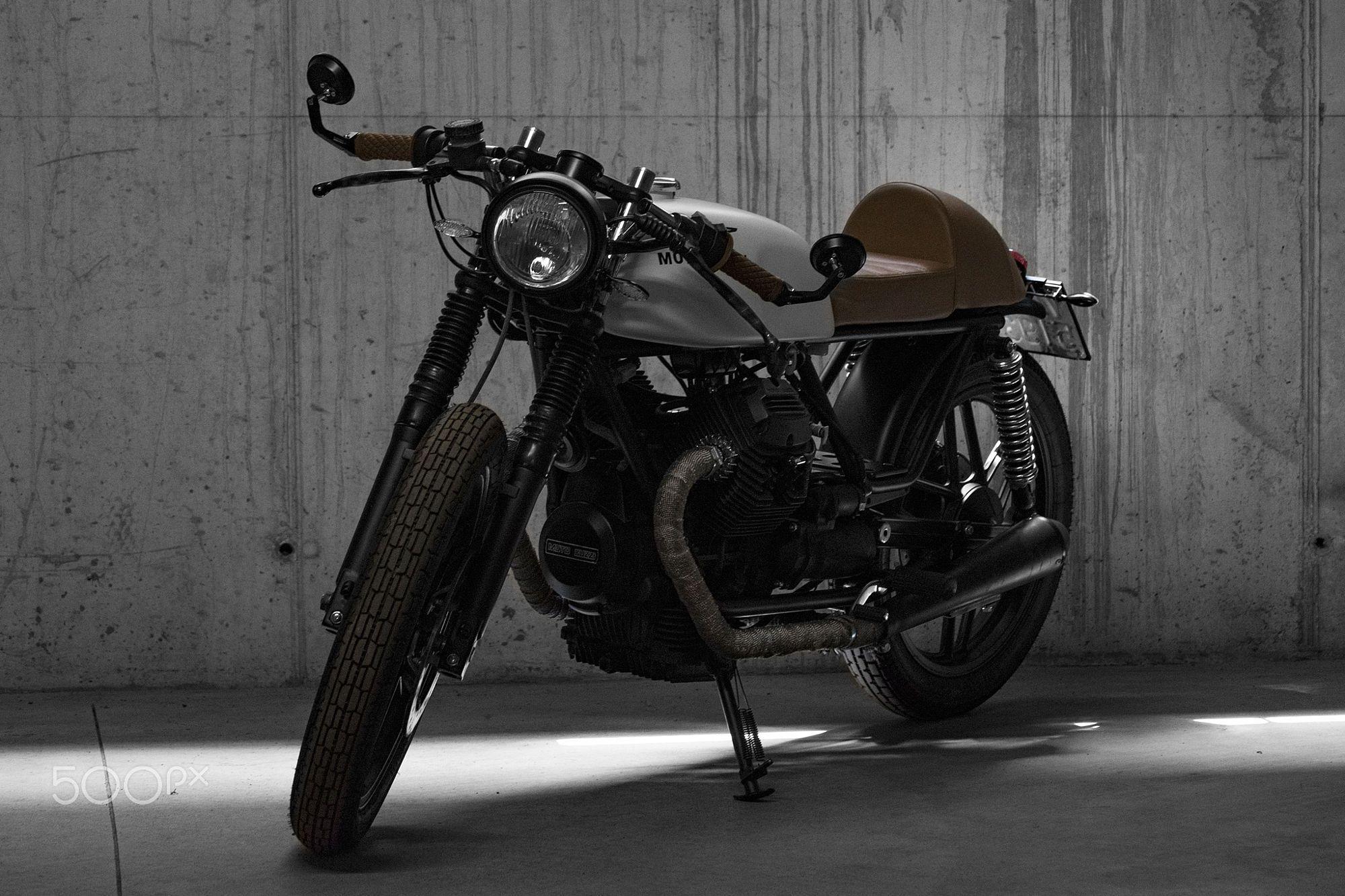 Moto Guzzi V35 converted in Cafe Racer HD Wallpaper From Gallsource
