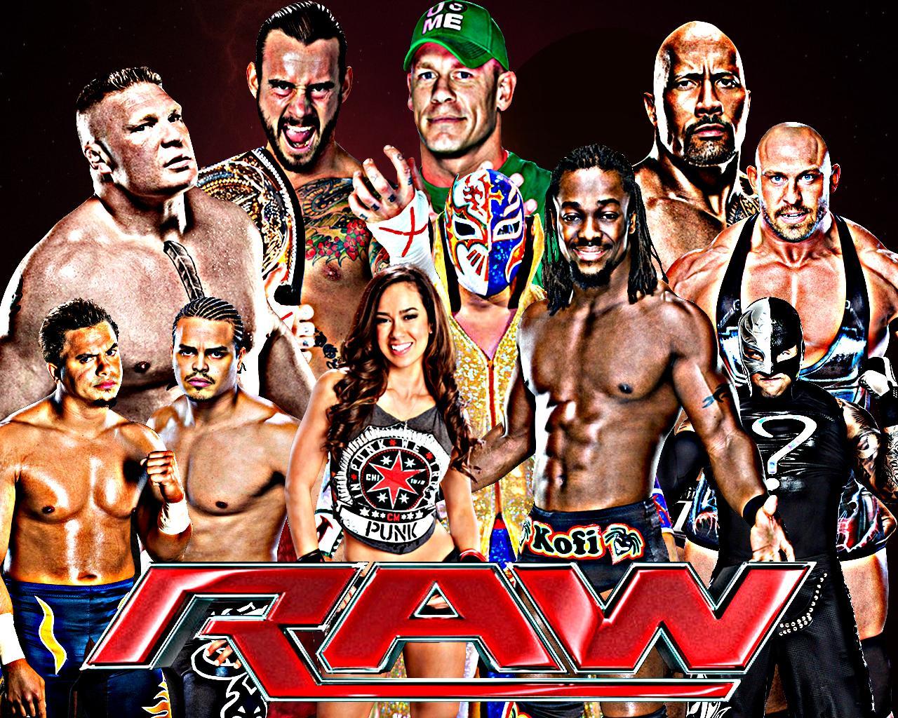 WWe Raw Superstars Wallpaper With Resolutions 1280×1024 Pixel