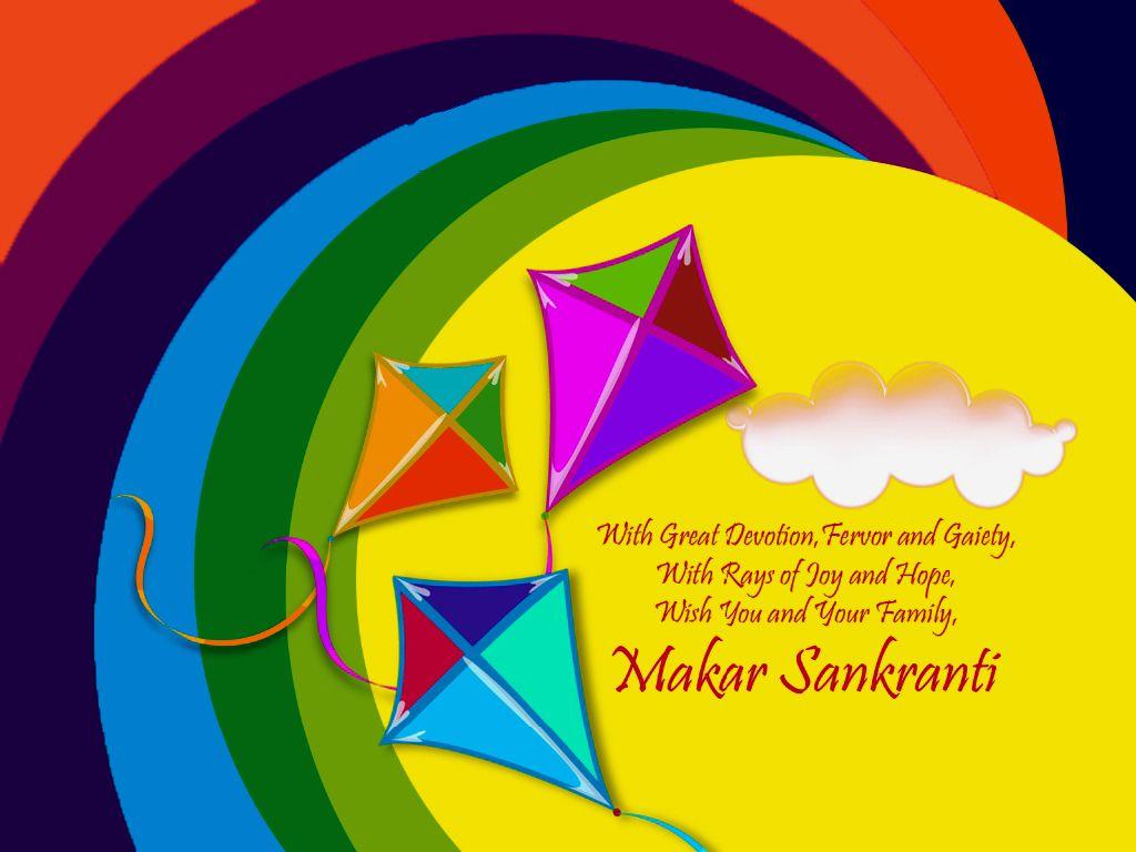 Happy Makar Sankranti Wallpaper Image Free Download