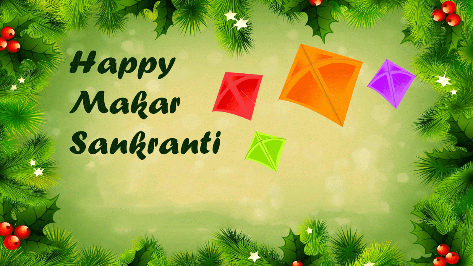 Happy Makar Sankranti HD Wallpaper
