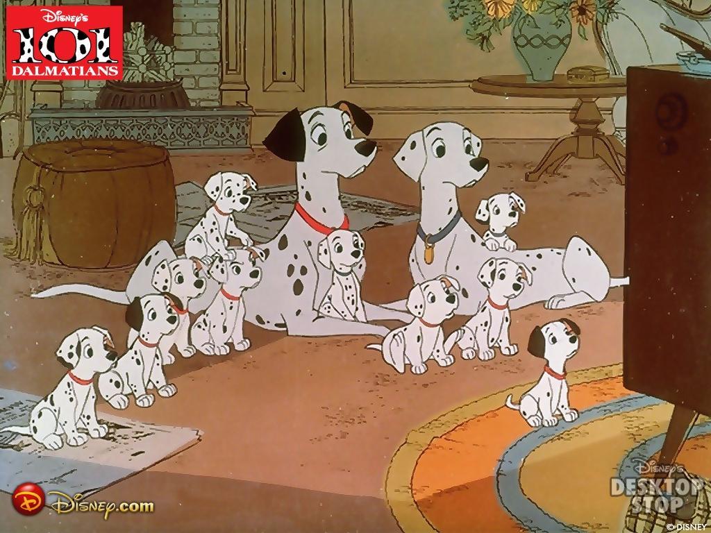 Wallpaper Disney 101 Dalmatians Cartoons