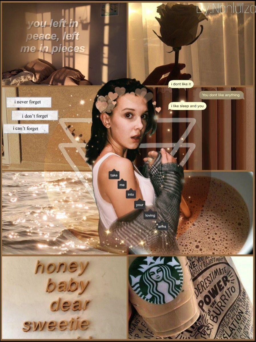 Millie Bobby Brown / Eleven edit/ Millie wallpaper/ stranger things