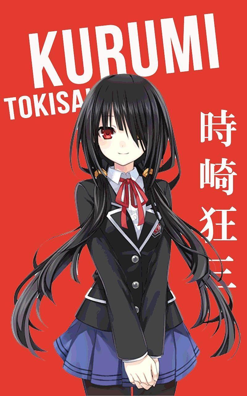 Tokisaki Kurumi (School) Korigengi. Wallpaper Anime. Anime