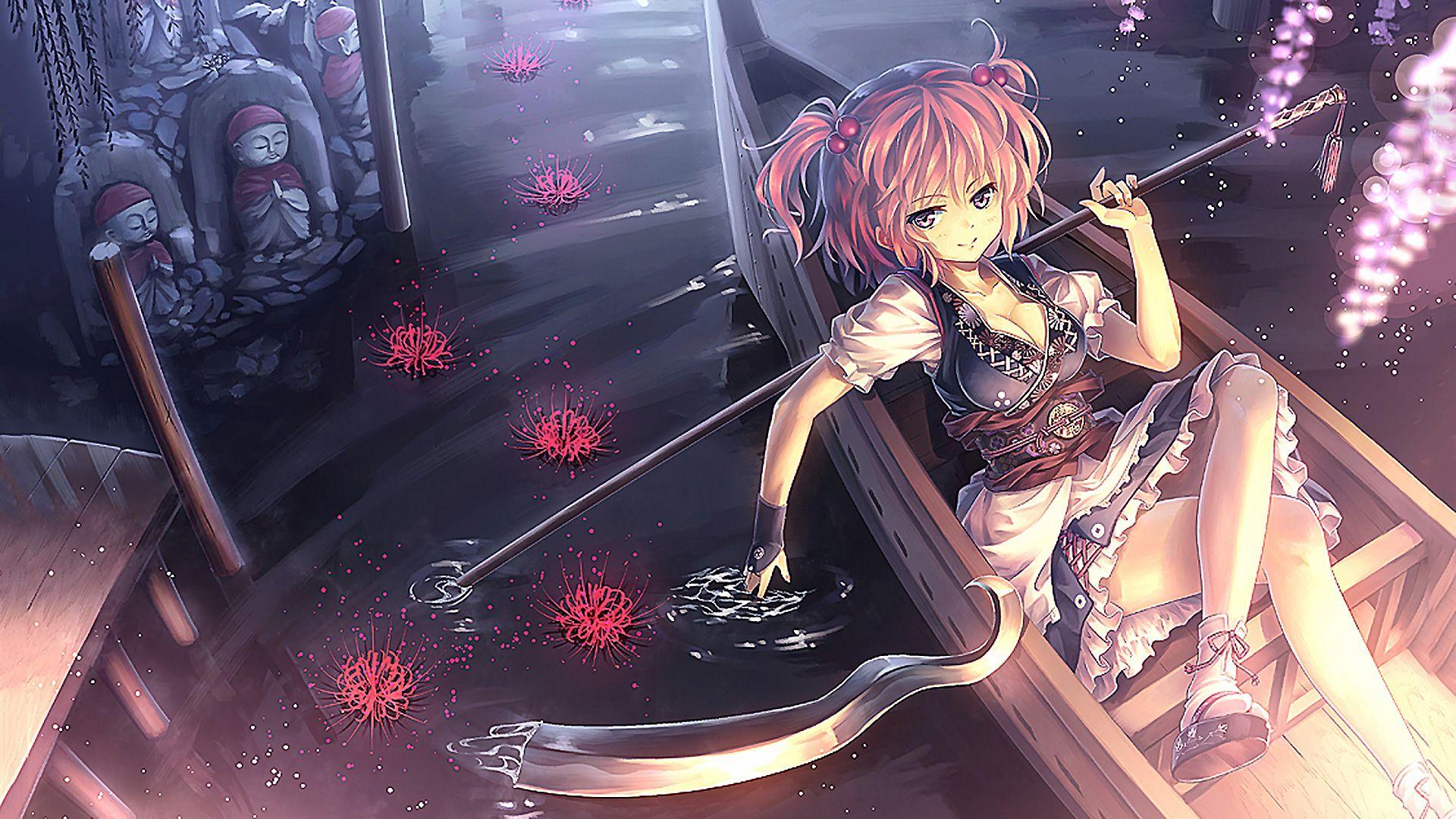 Anime Girl With Sword HD Wallpaperx1080