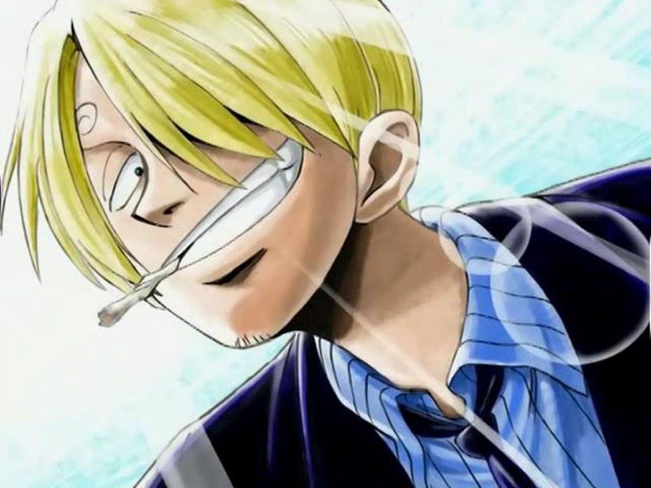 Sanji Smoking One Piece Live Wallpaper
