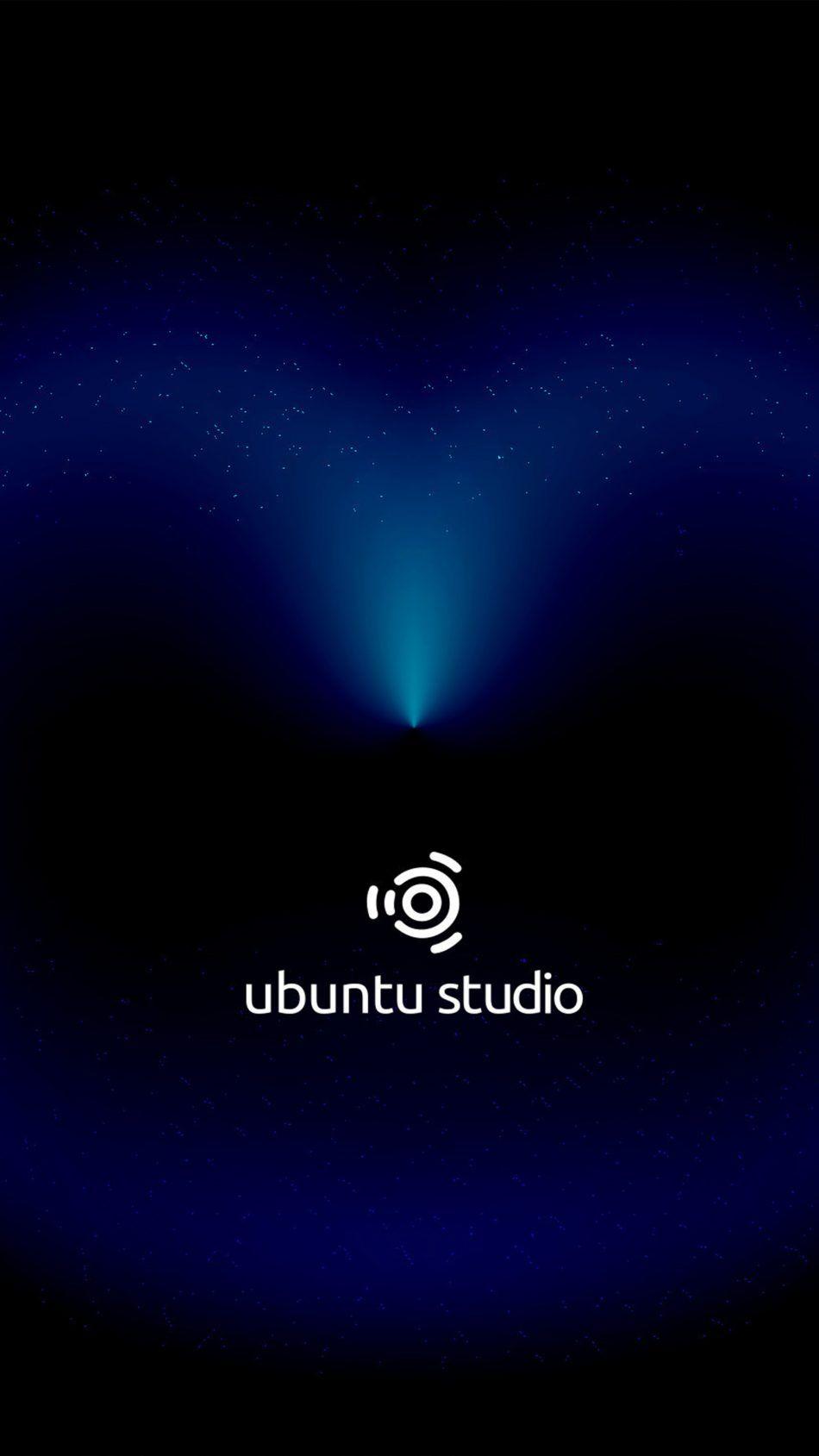 Ubuntu Studio Dark Cosmic Black Free 4K Ultra HD Mobile Wallpaper
