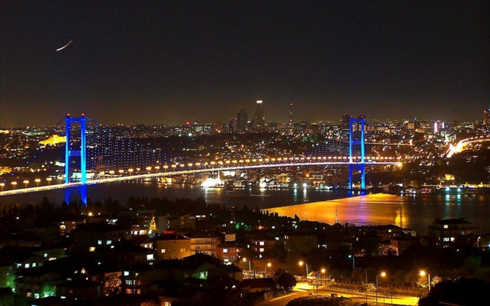 Istanbul Turkey Bosphorus Bridge HD Wallpaper Widescreen