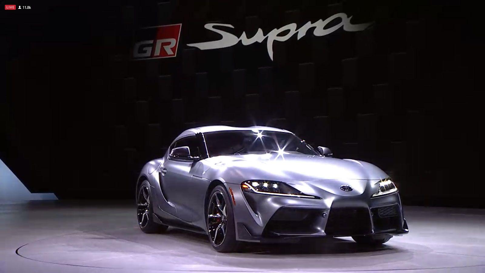 NAIAS News: 2020 Toyota Supra Launches $990. 4.1 sec. 335hp