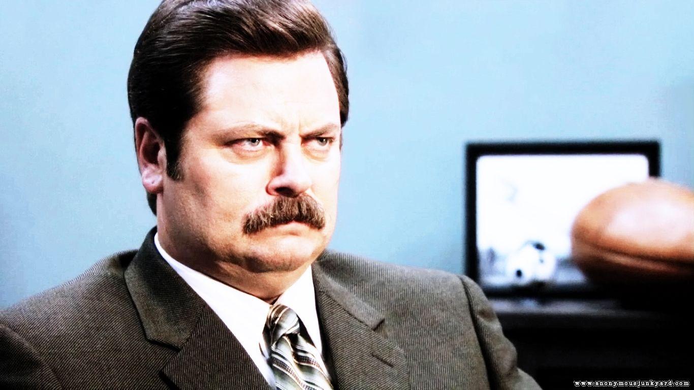 Funny and Gifs. ron Swanson