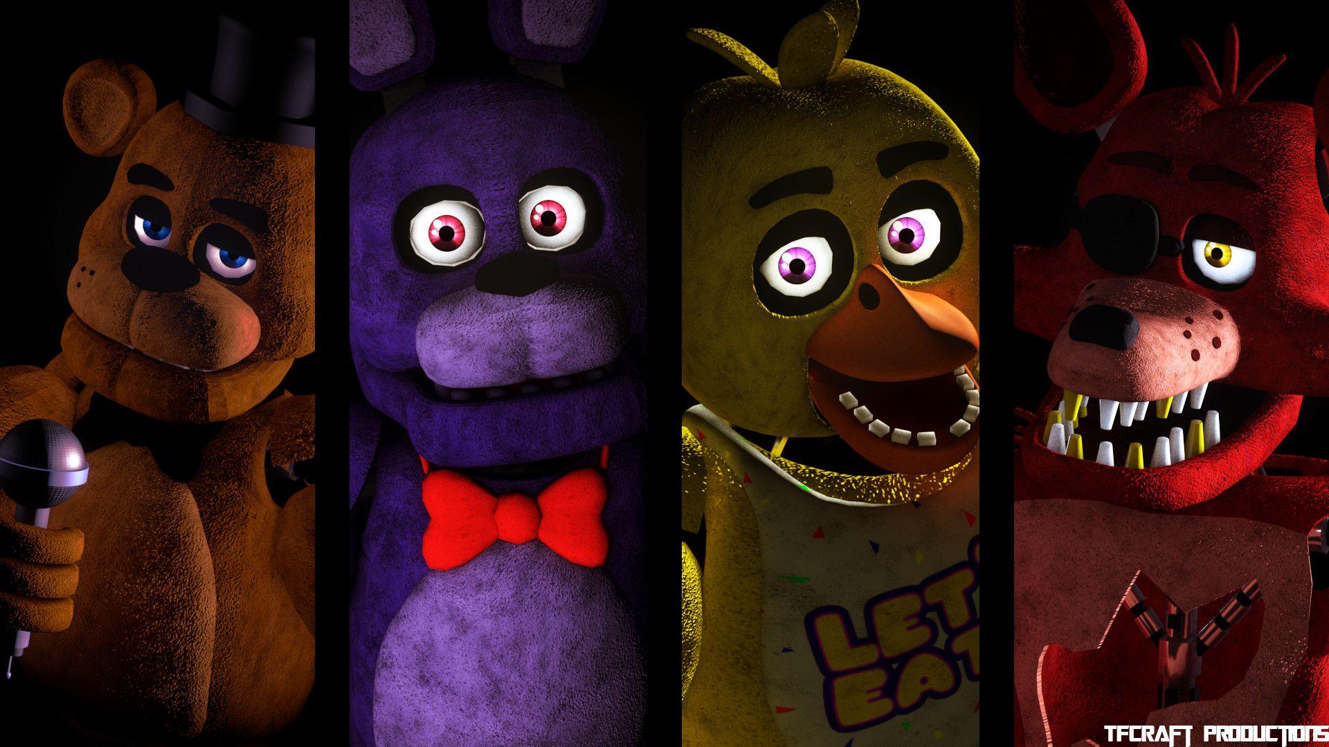 HD fnaf 1 wallpapers