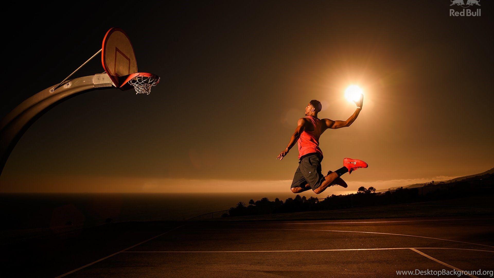 Basketball Hoop High Quality Resolution Wallpaper, Sports