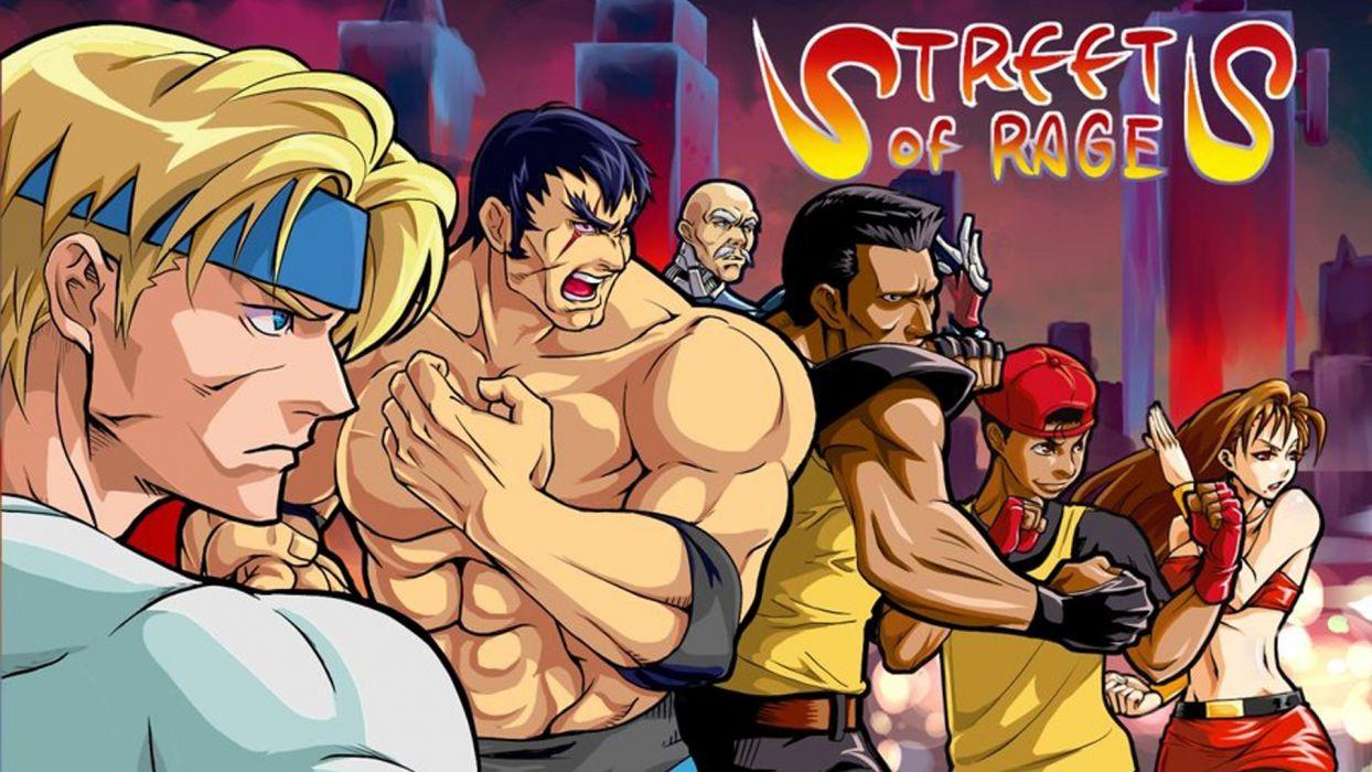 STREETS Of RAGE Ikari no Tekken action fighting arena scrolling
