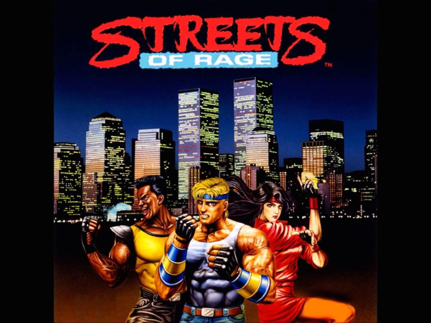 STREETS Of RAGE Ikari no Tekken action fighting arena scrolling