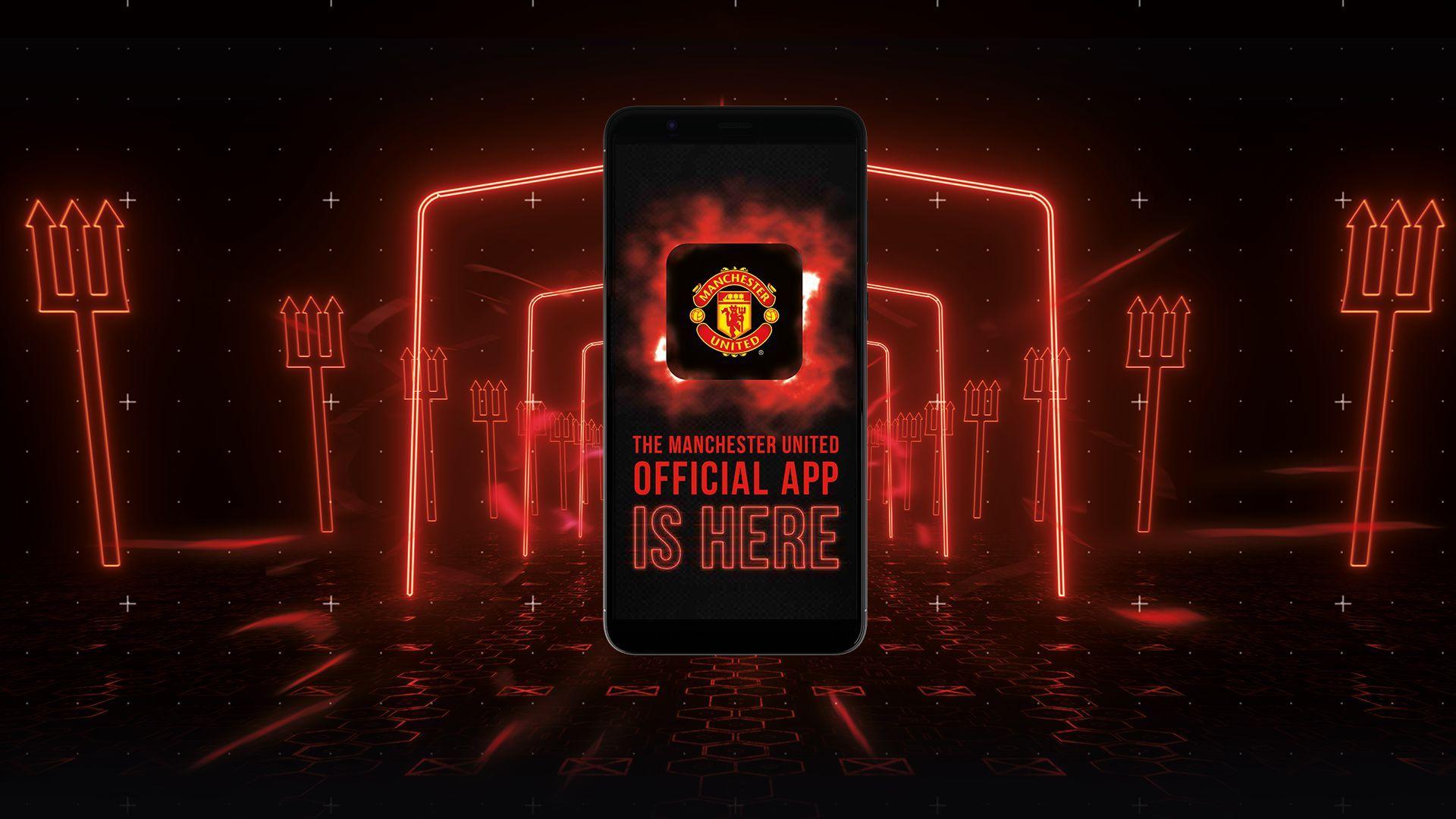 Man Utd Official App. iOS & Android Mobile & Tablet App. Official