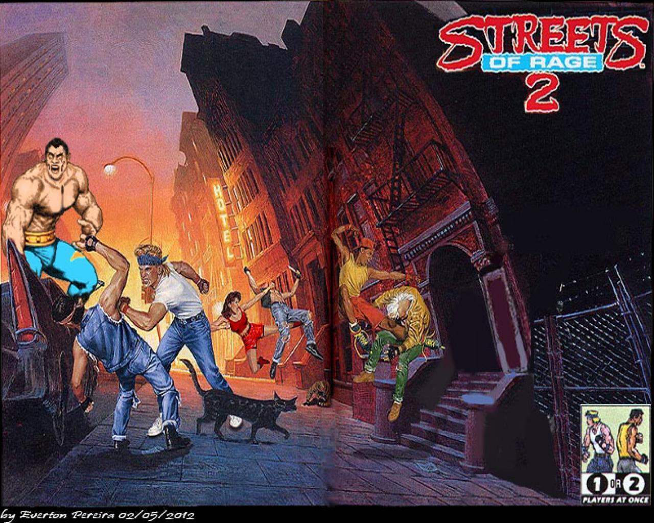 Streets Of Rage Wallpaper XVN, Wallimpex