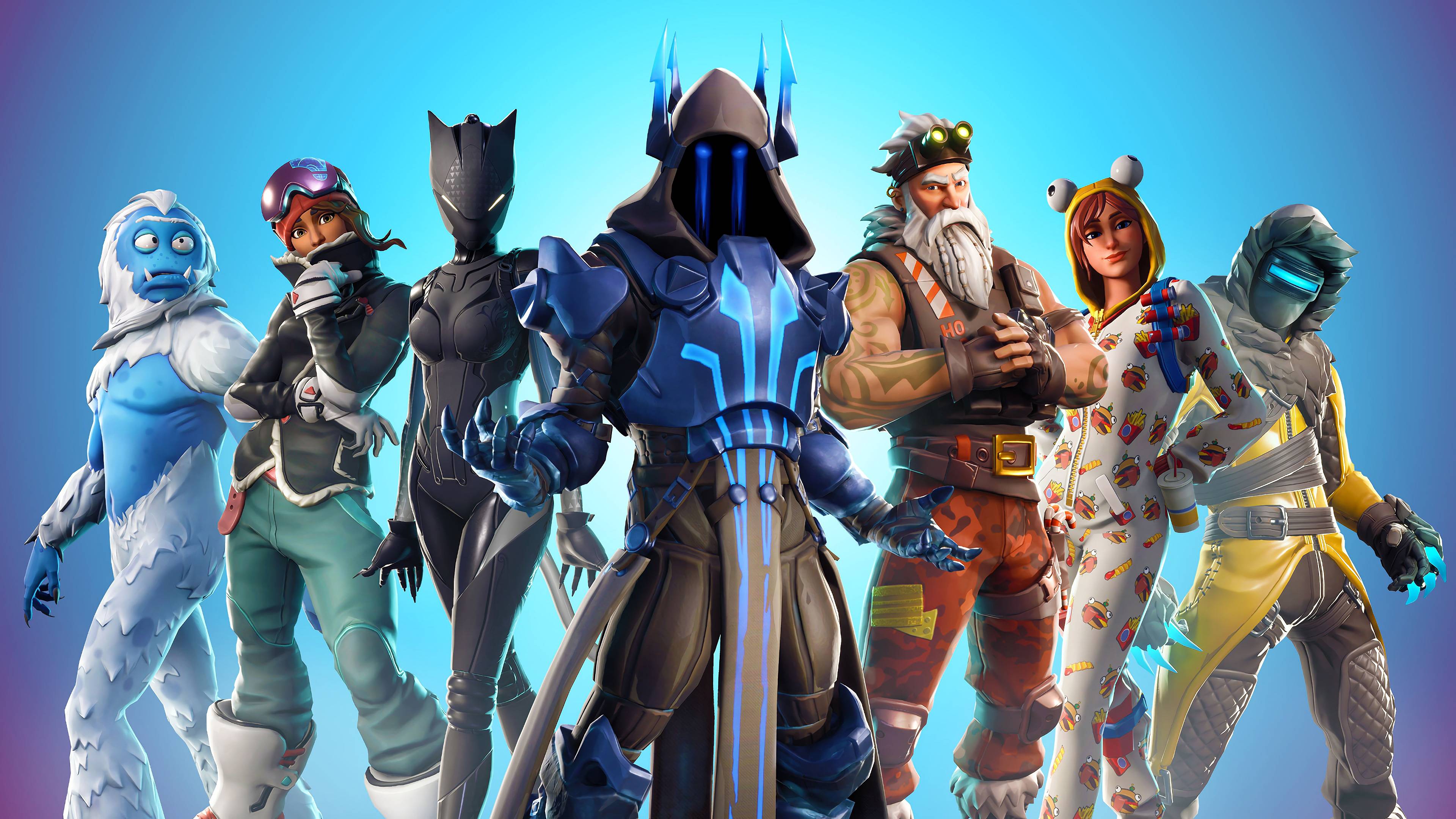 The Ice King 4K 8K HD Fortnite Battle Royale Wallpaper