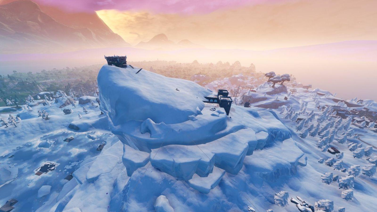 The castle at Polar Peak seems to be a defining event
