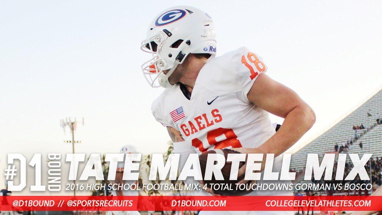 Tate Martell: 4 Total TD (Ohio State QB Commit) Bishop Gorman vs