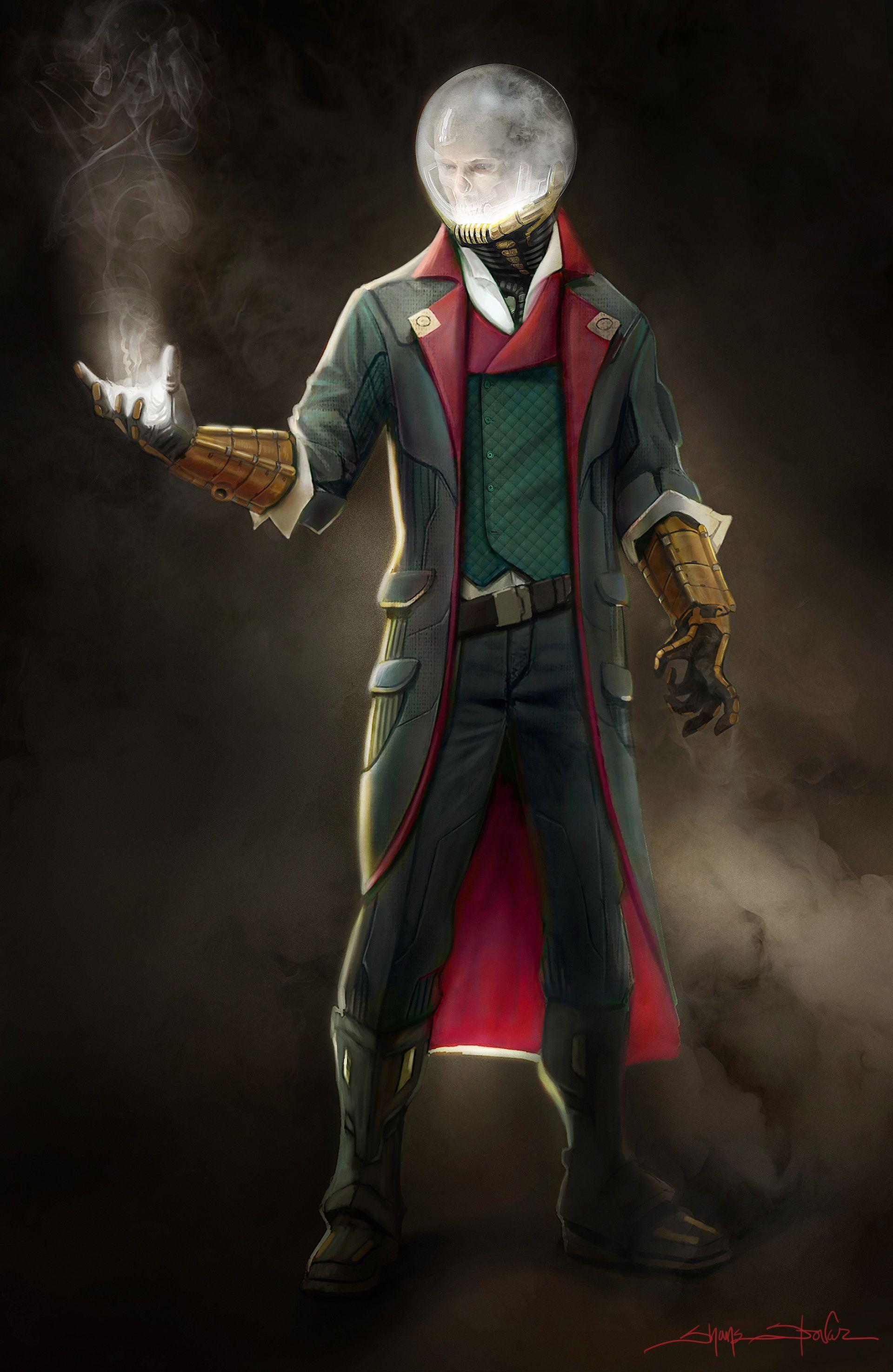 Spider Man Villain Mysterio Concept Art. Holy Shit! Its Art