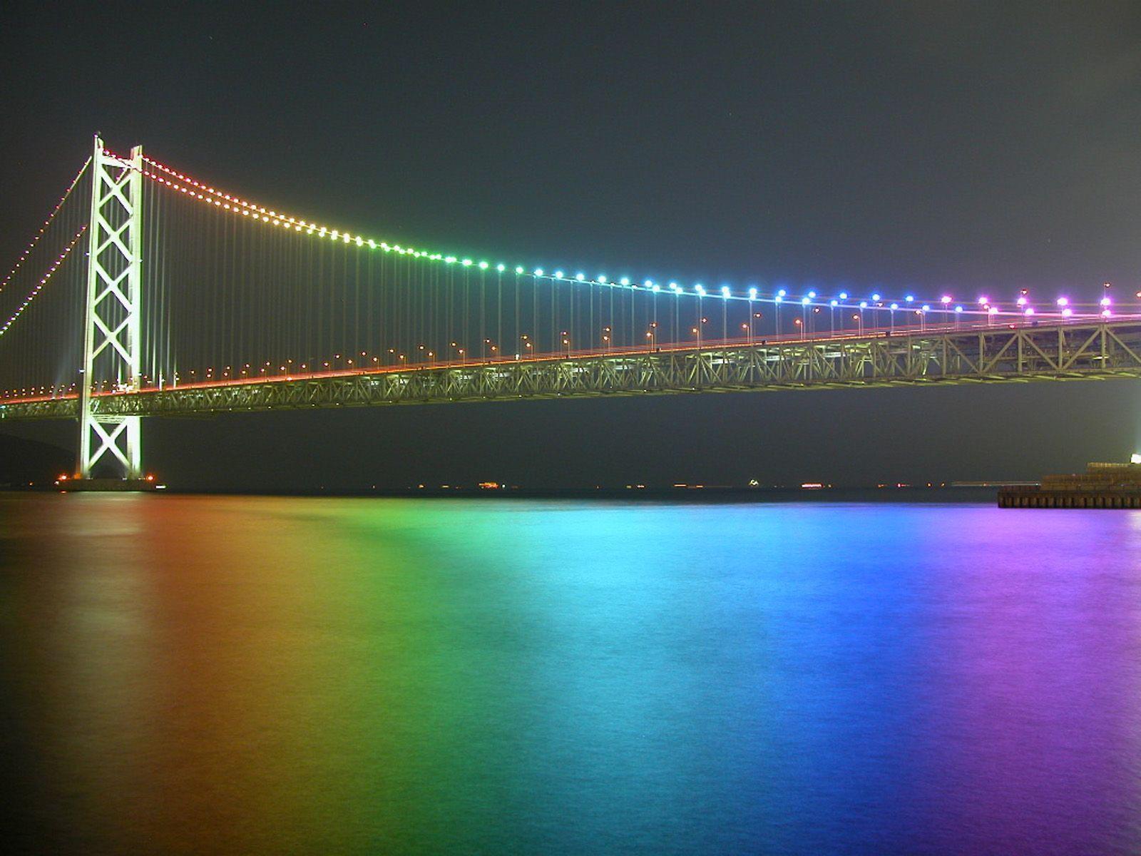Rainbow Wallpaper HD wallpaper ��. Famous bridges, Bridge wallpaper, Bridge