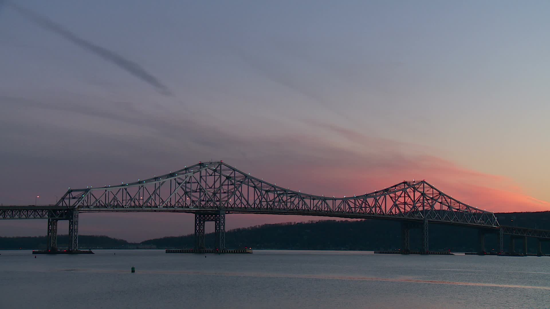 Tappan Zee Bridge Twilight Timelapse 1 Hi Res
