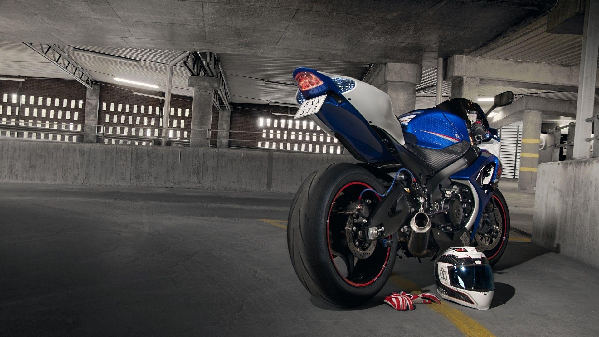 Wallpaper Suzuki Gsx R1000 Parking Motorcycles 1920x1080