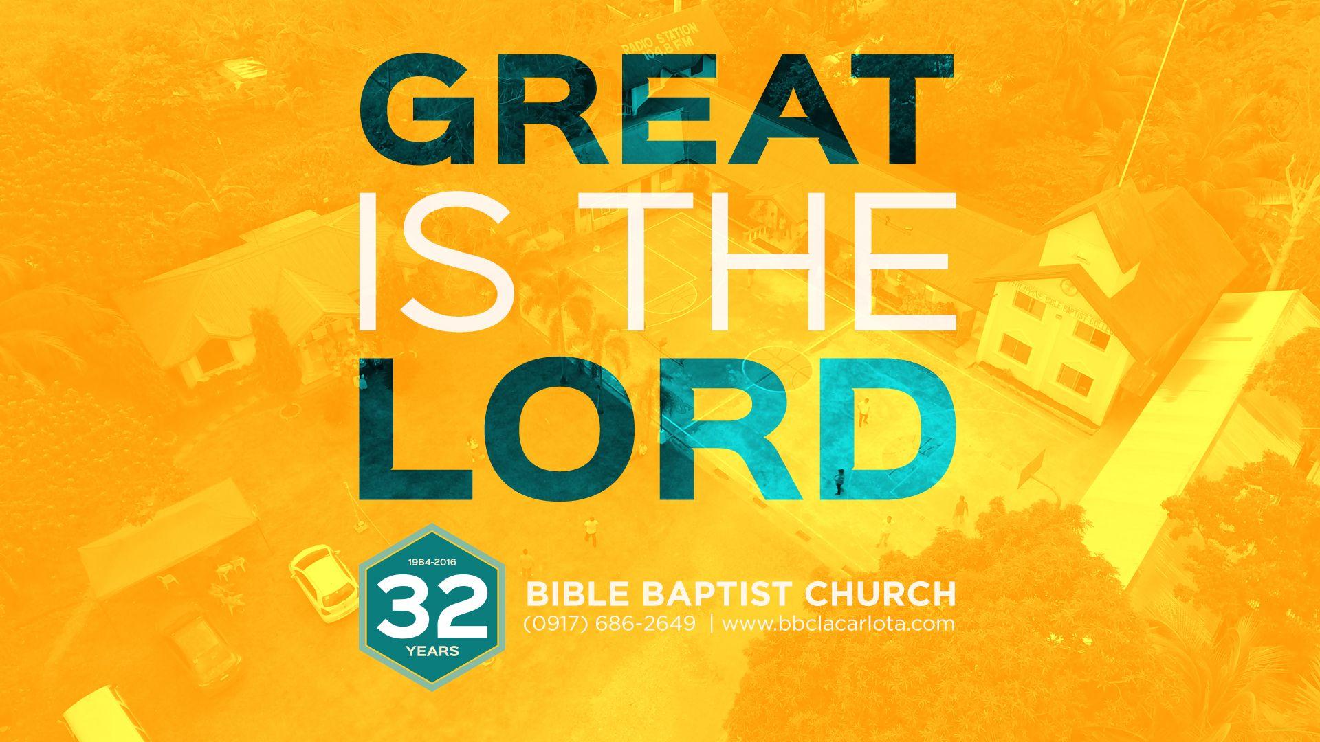 Wallpaper. Bible Baptist Church of La Carlota City. Pastor Edgar Nono