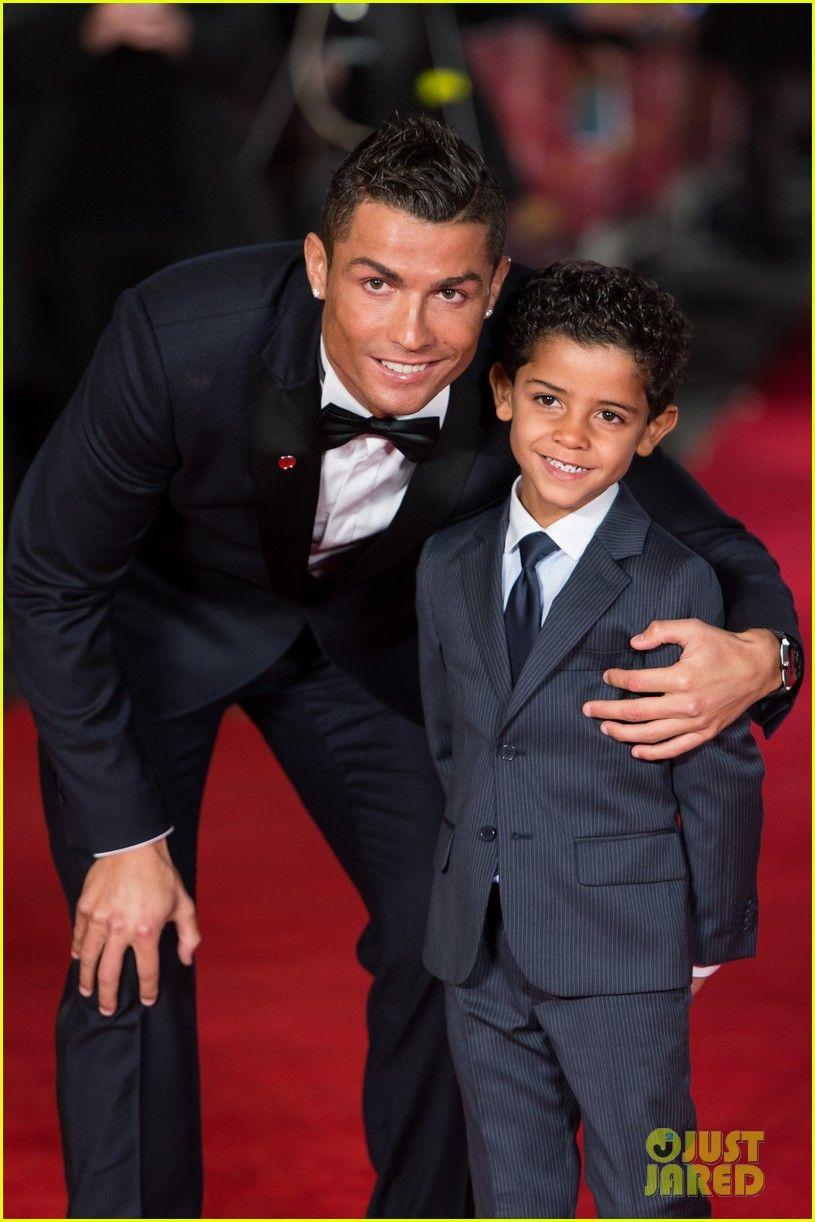 Cristiano Ronaldo Brings His Mini Me Son Cristiano Jr. To 'Ronaldo