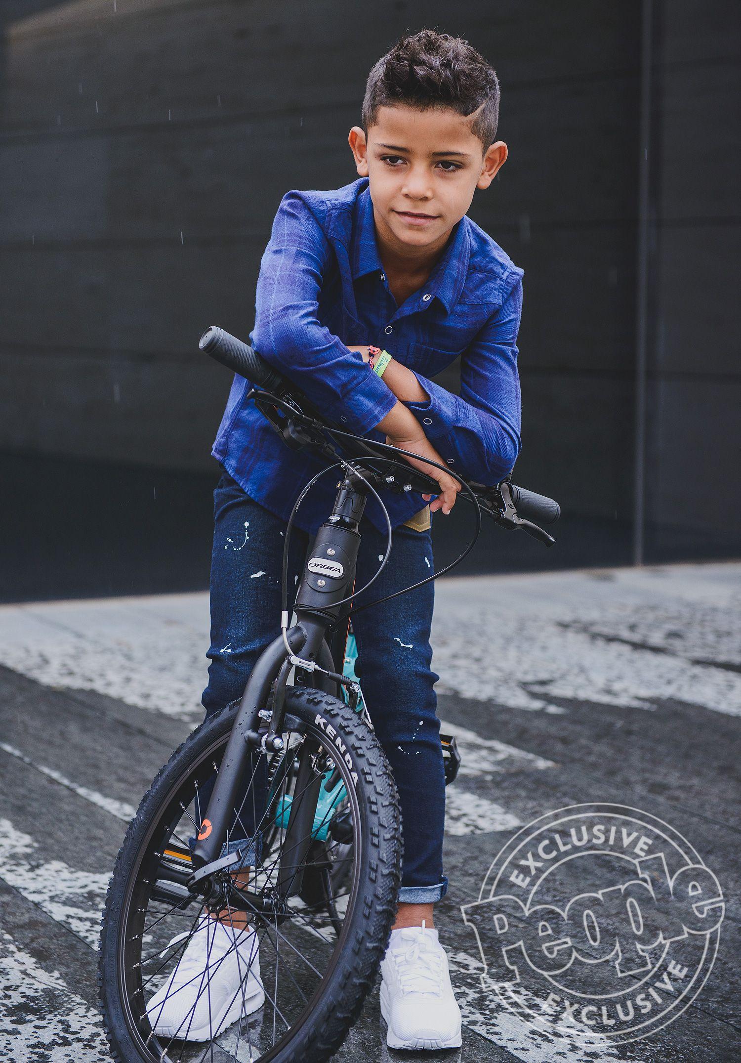 Cristiano Ronaldo and Son: Fashion Photo Shoot