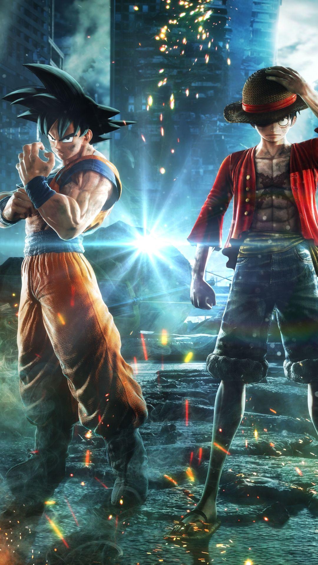 Video Game Jump Force (1080x1920) Wallpaper