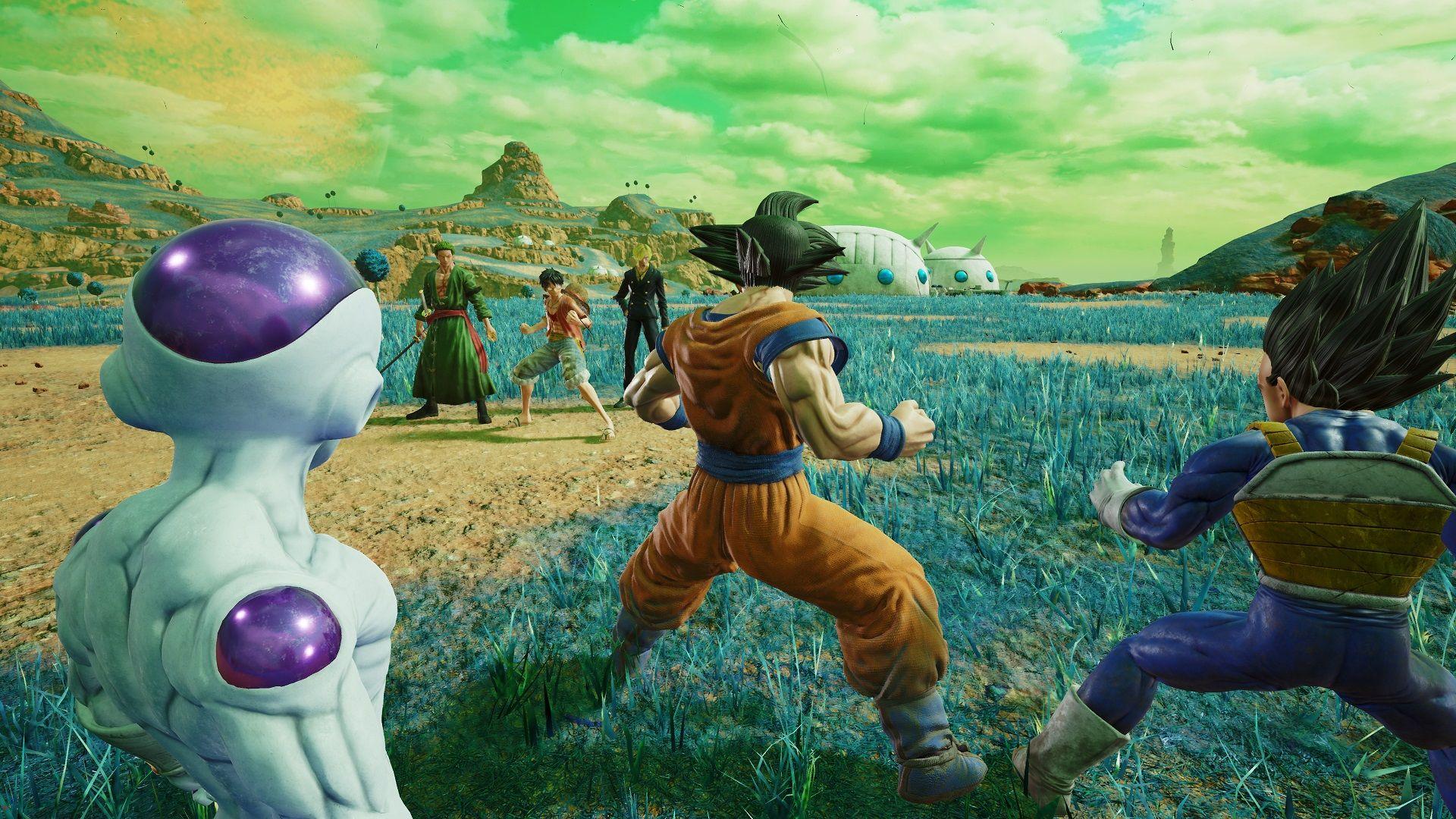Jump Force Challenges Dragon Ball FighterZ With Hyper Realistic