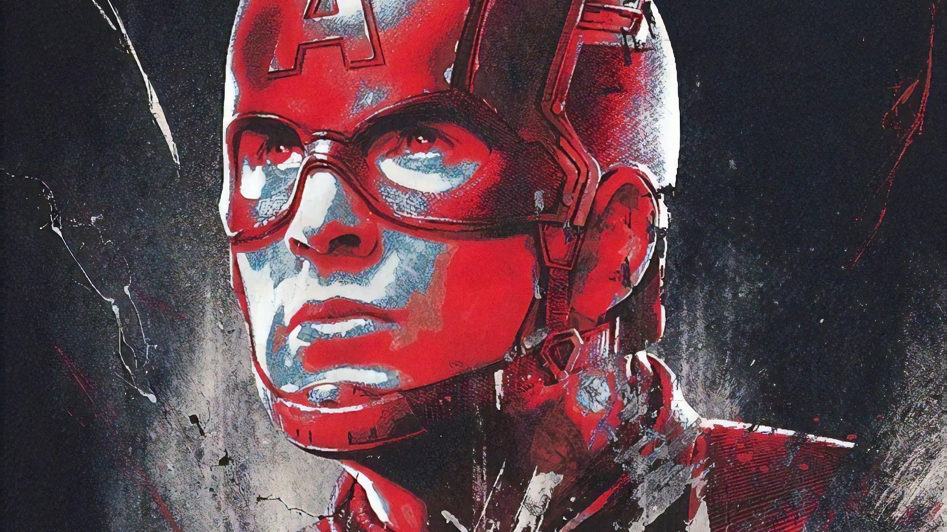 Captain America 4K 8K HD Marvel Wallpaper