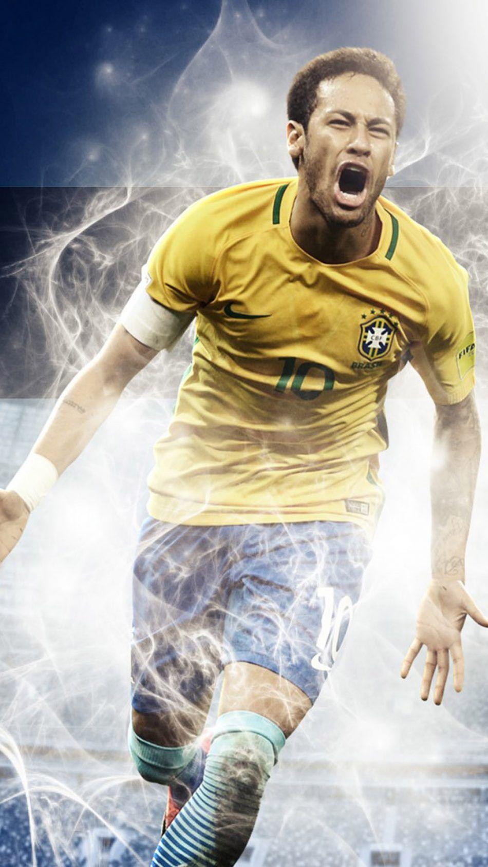 Download Neymar Brazil FIFA World Cup 2018 Free Pure 4K
