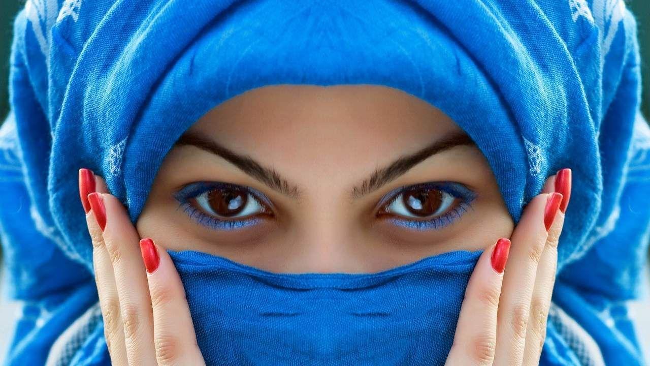 Arabian Beautiful Girl Eyes HD Wallpaper. Hollywood Actress