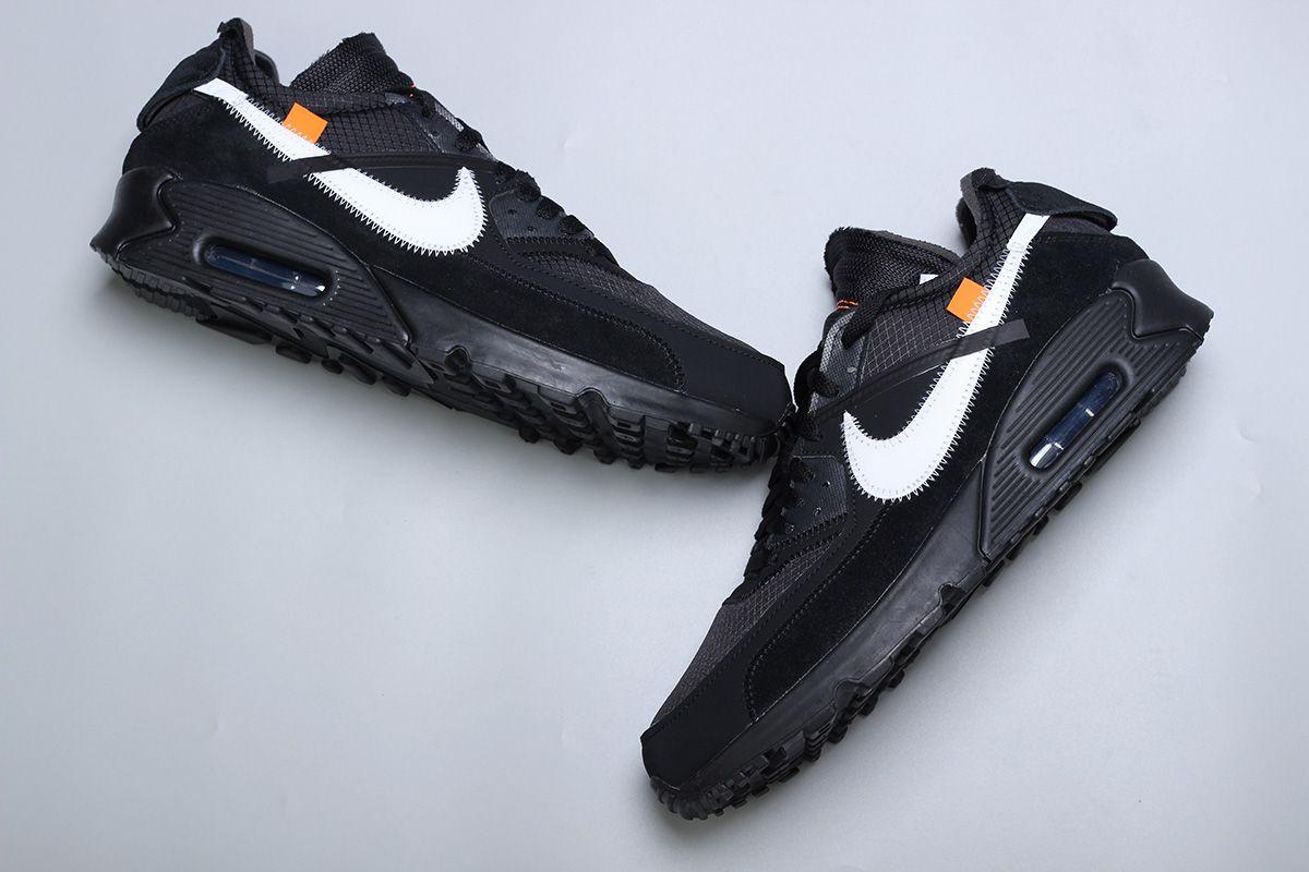 image Of The Rumored Black OFF WHITE X Nike Air Max 90 Have