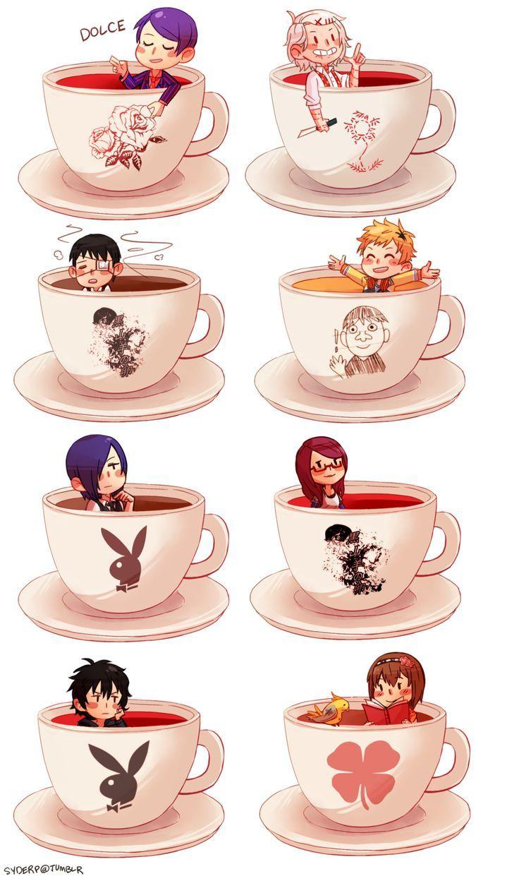 Tokyo Ravens Clipart coffee Clipart on Dumielauxepices.net