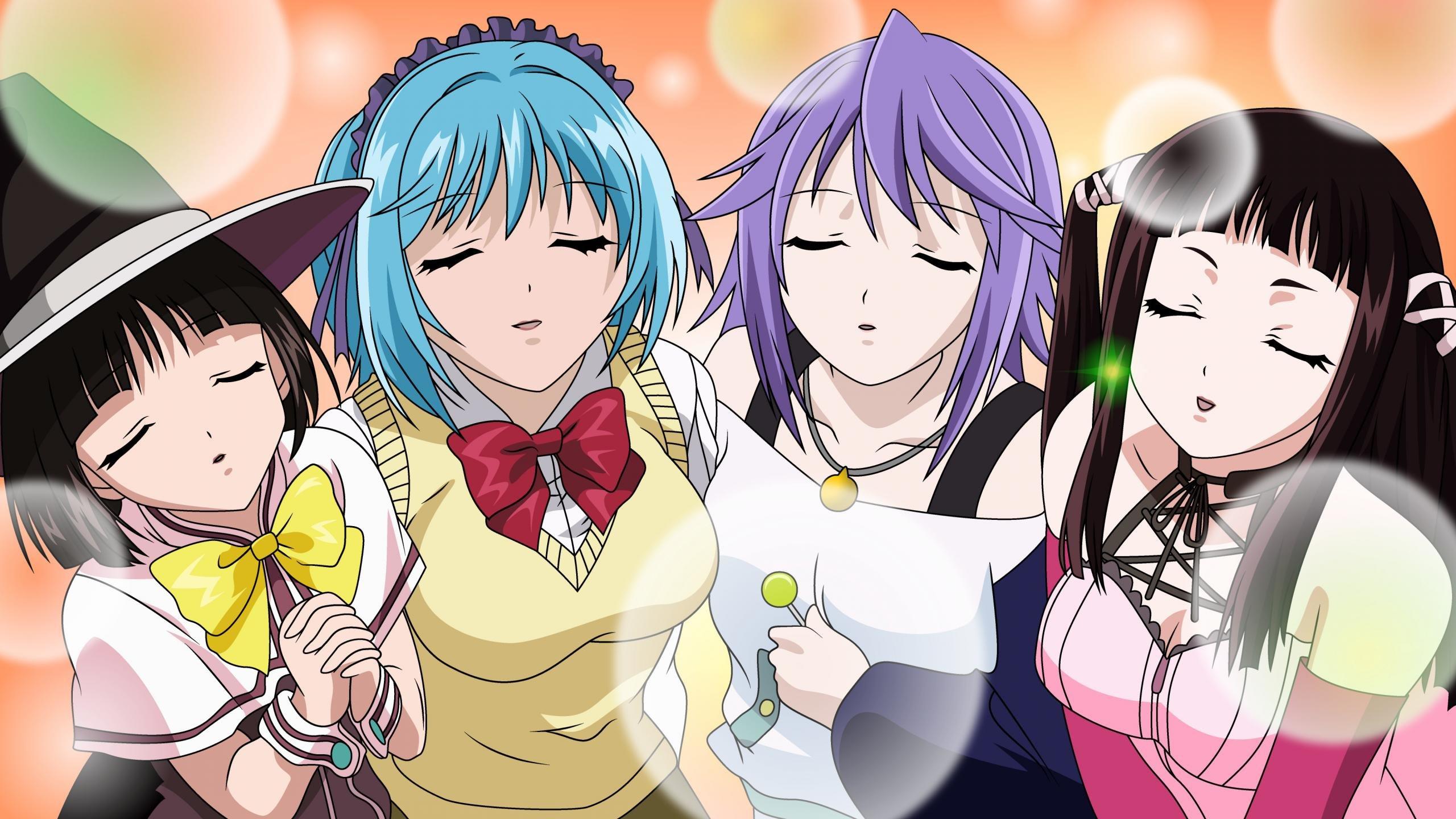 Wallpaper Rosario to Vampire Anime