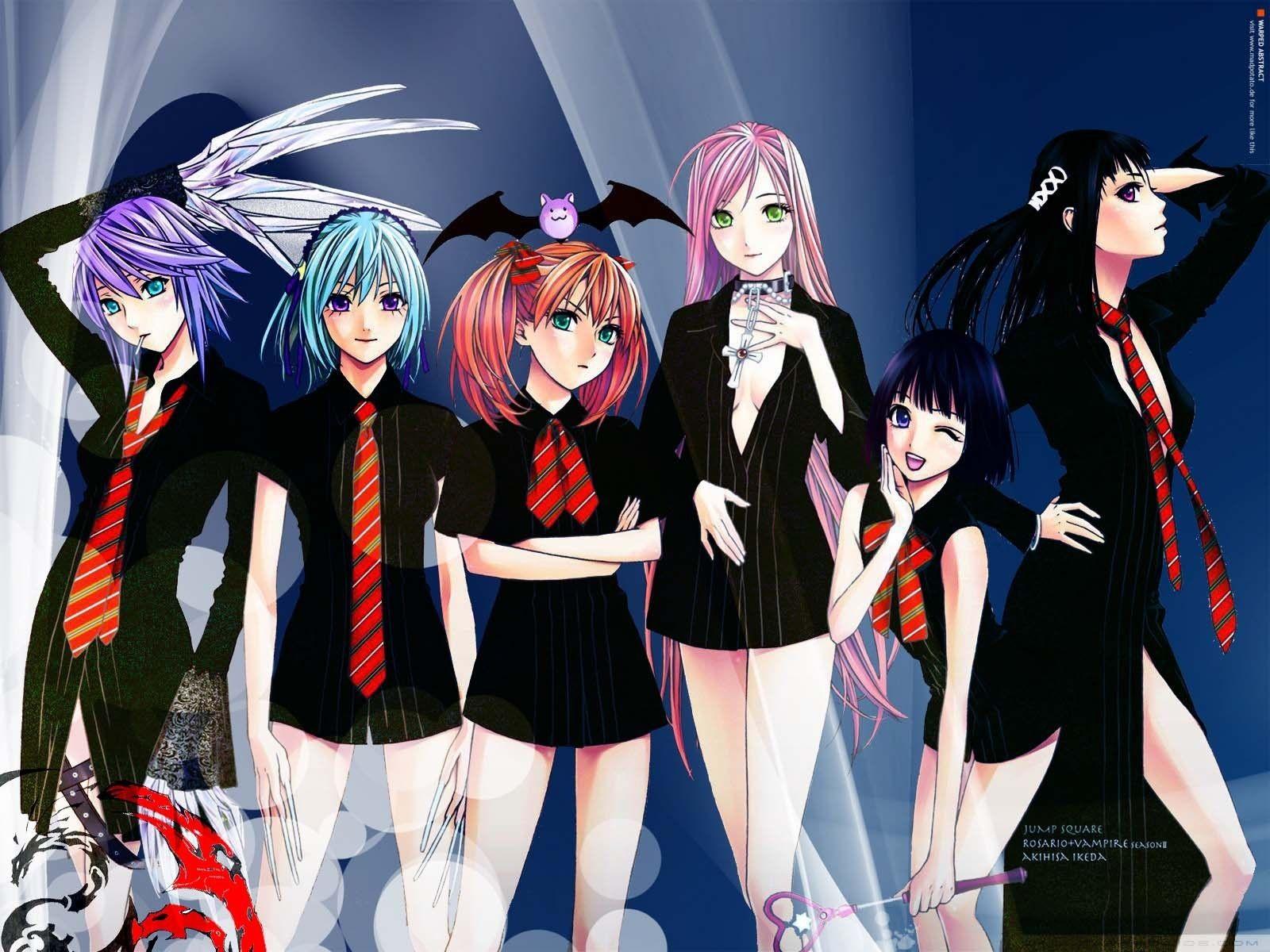 Rosario Vampire image much better!! HD wallpaper and background