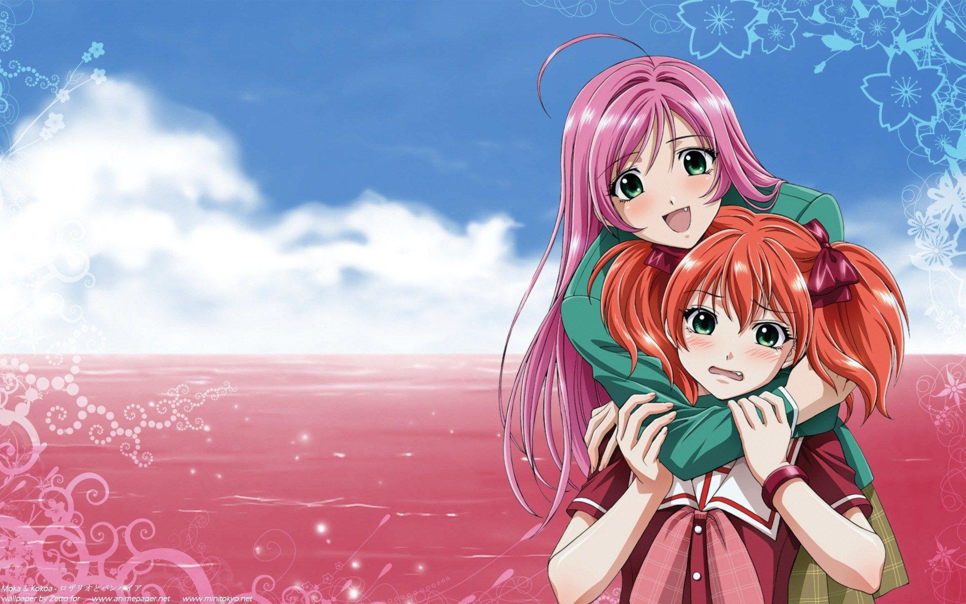 free desktop picture rosario vampire