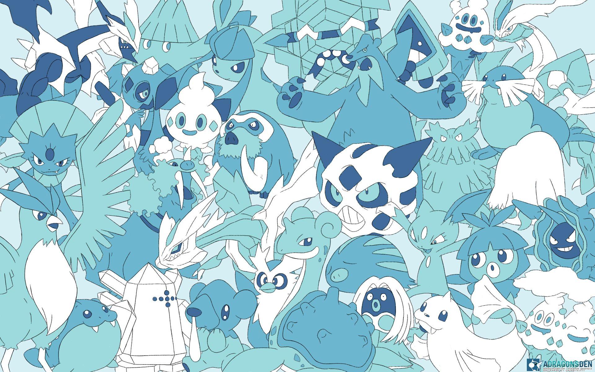 Pokémon Wallpaper: Every Ice Pokemon!