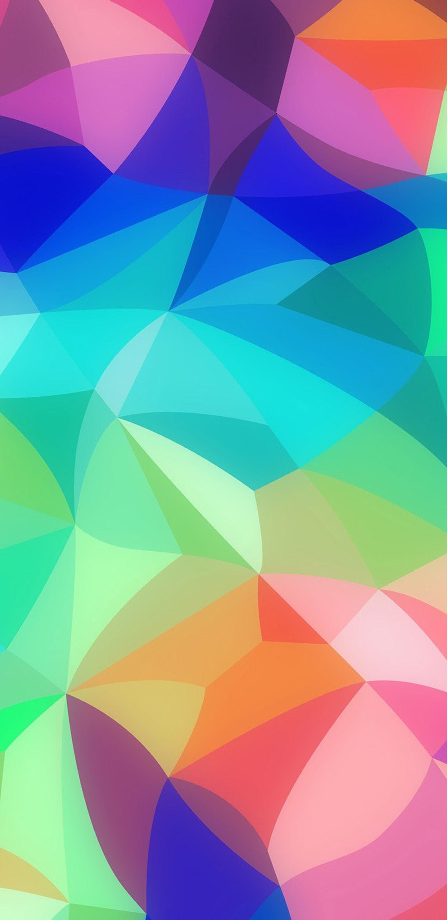 vk40 rainbow abstract colors pastel hazy design Samsung Galaxy Note