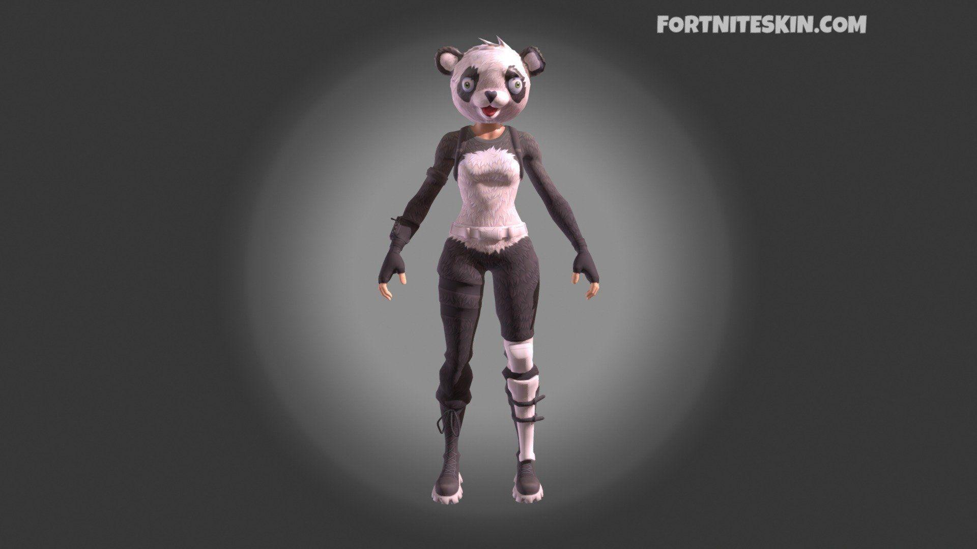 3D Models Tagged Fortnite Panda Team Leader