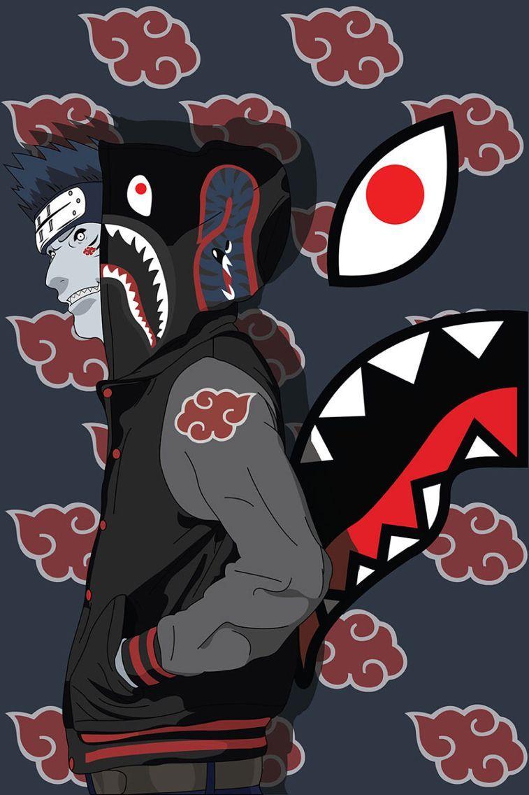 Kisame Hoshigaki <3. Naruto. Anime art, Bape wallpaper