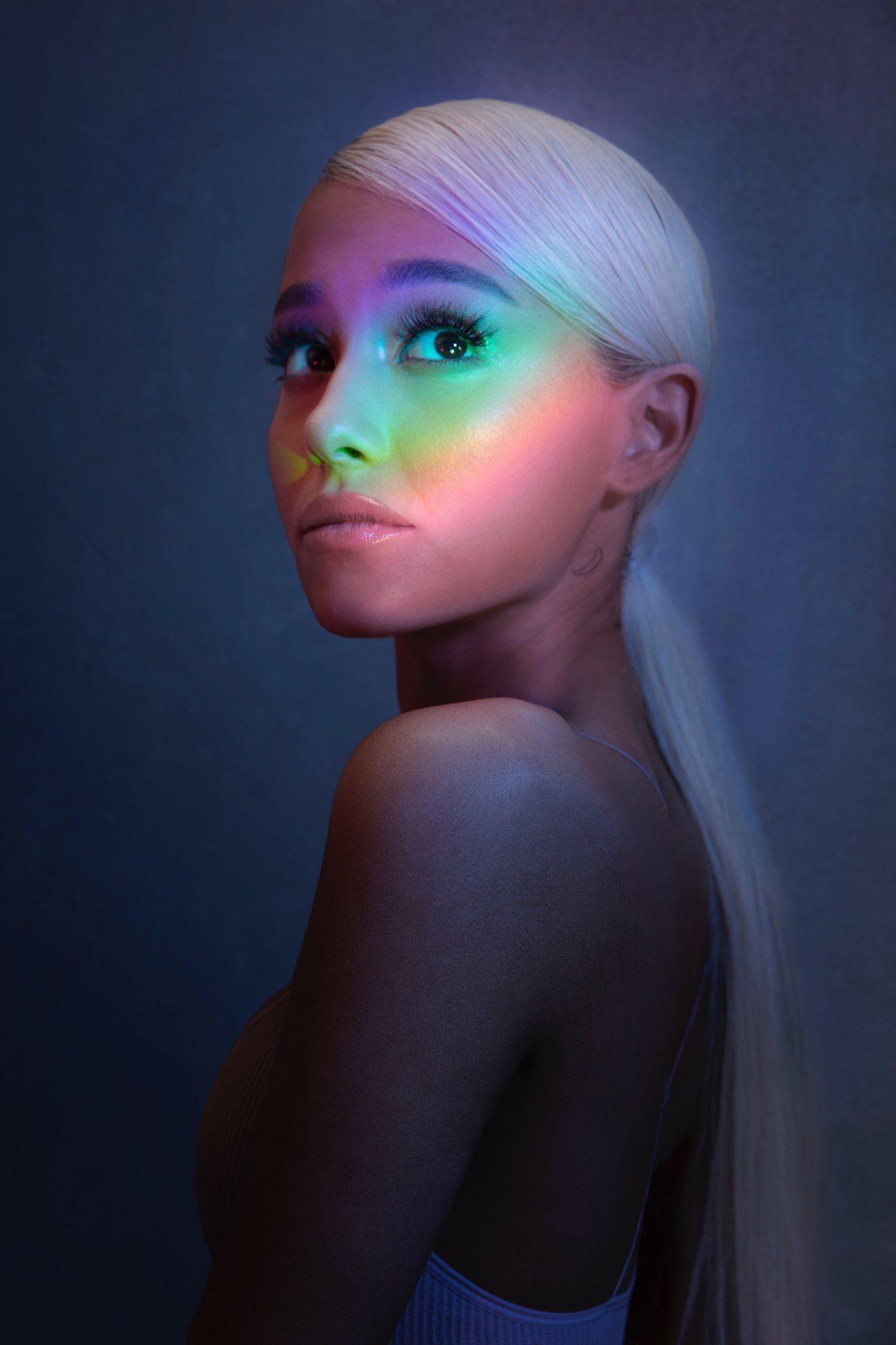 Ariana Grande No Tears Left To Cry Cover 002. iPhone Wallpaper