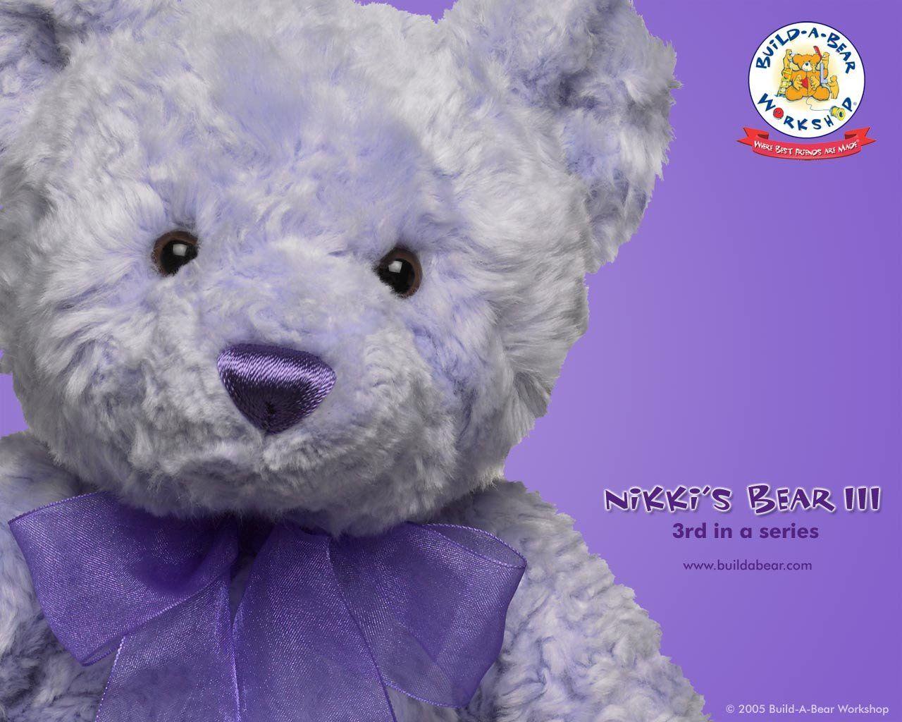 Build A Bear Workshop BABW Nikki's Bear III Child Cancer