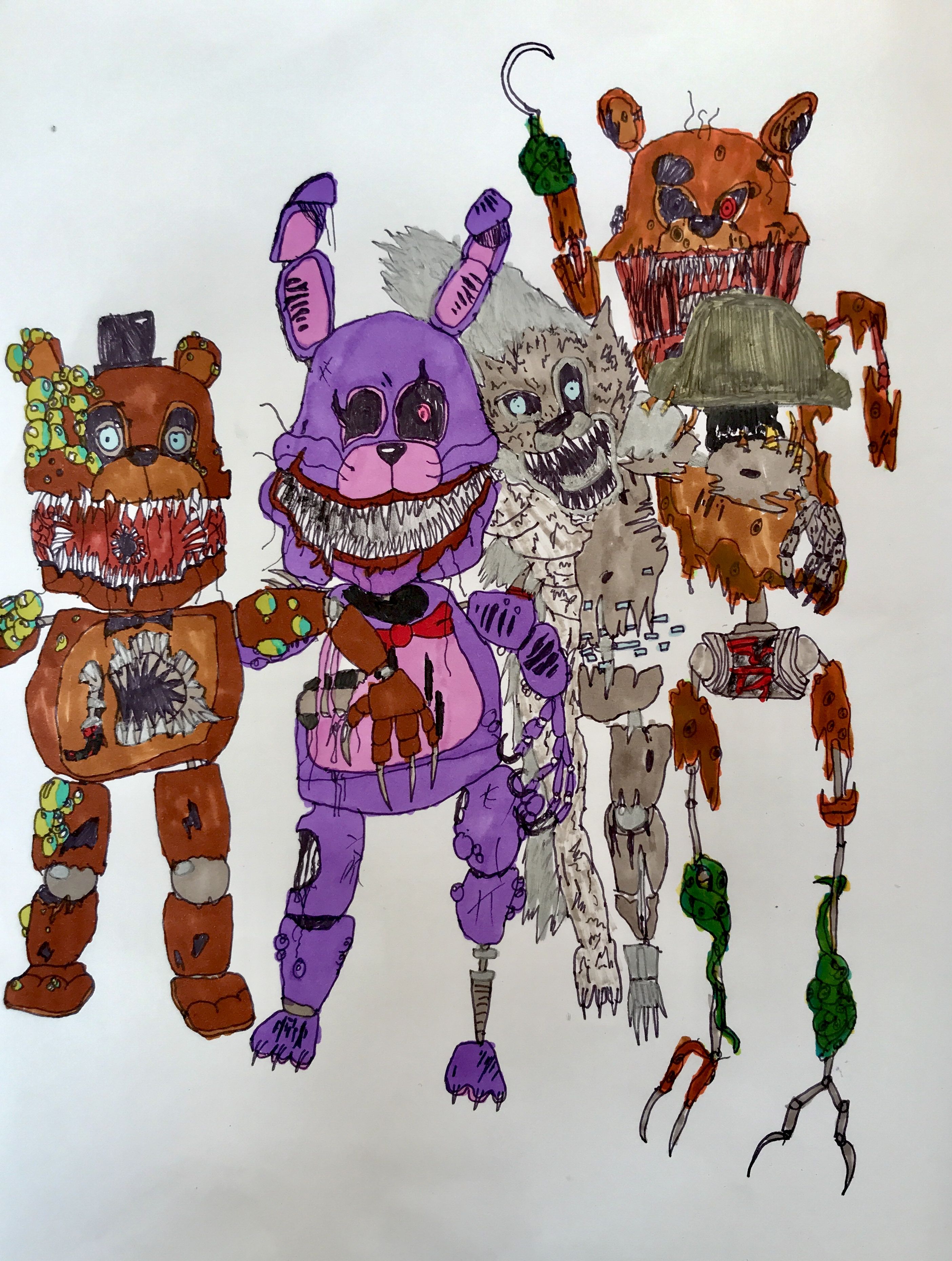 Five Nights At Freddy's The Twisted Ones Wallpapers