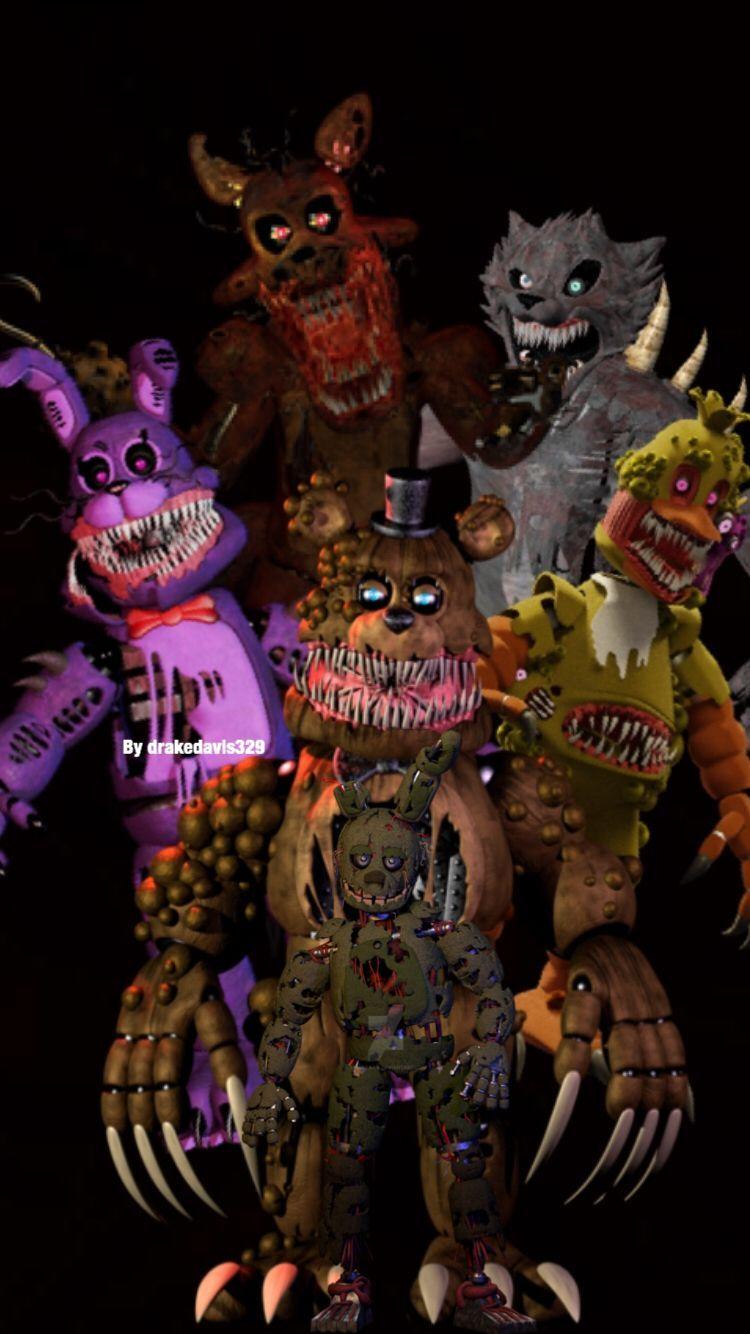 FNAF the Twisted ones by drakedavis329 You look at all twisted