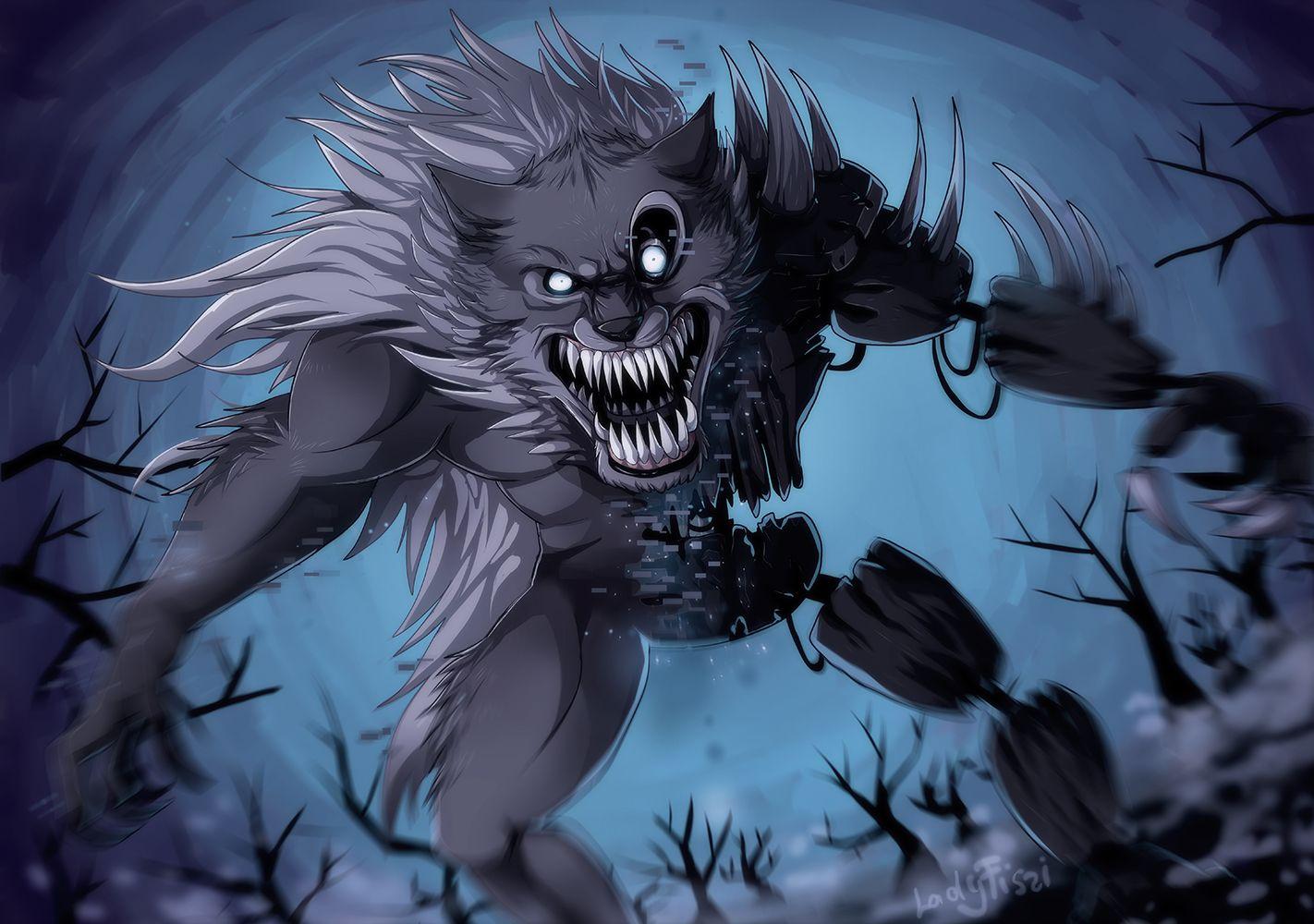 The Twisted Wolf Animatronic. Five Nights at Freddy's