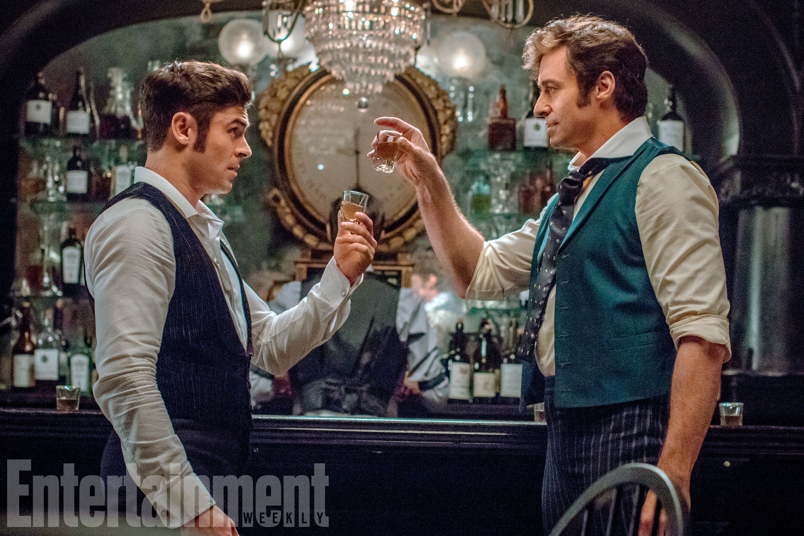 Zac Efron and Hugh Jackman have sideburns for DAYS in the first