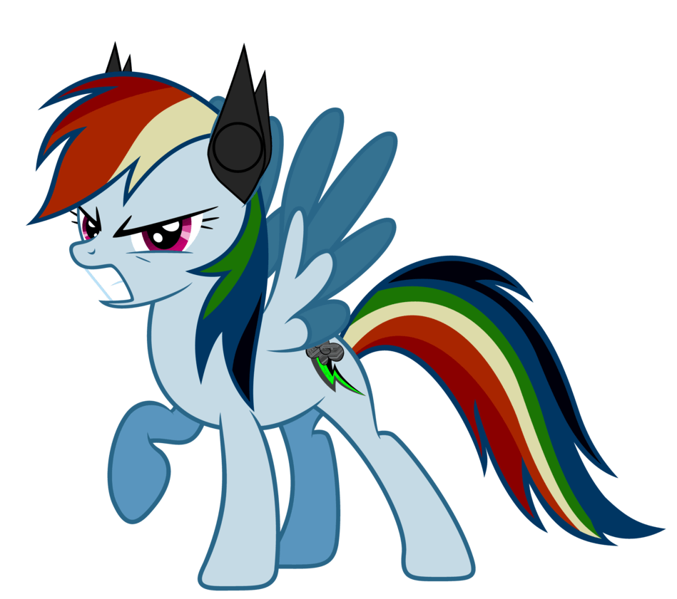 mlp the elements of insanity rainbow dash cutey mark